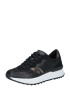 GUESS Sneaker low maro deschis / negru - Pled.ro