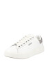 GUESS Sneaker low 'MELANIA' argintiu / alb - Pled.ro