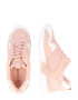 GUESS Sneaker low 'METZ' roz deschis / alb - Pled.ro