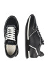 GUESS Sneaker low 'Potenza' negru / alb - Pled.ro