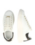 GUESS Sneaker low 'SALERNO' maro / auriu / negru / alb - Pled.ro