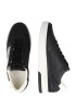 GUESS Sneaker low 'Silea' negru / alb - Pled.ro