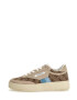 GUESS Sneaker low 'Sisty' alb kitt / azuriu / albastru deschis / maro caramel - Pled.ro