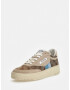 GUESS Sneaker low 'Sisty' alb kitt / azuriu / albastru deschis / maro caramel - Pled.ro