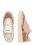 GUESS Sneaker low 'SISTY' alb kitt / maro caramel / roz / roz pitaya - Pled.ro