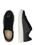 GUESS Sneaker low 'VIBO' gri metalic / negru - Pled.ro