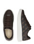 GUESS Sneaker low 'VIBO' maro deschis / maro închis / negru - Pled.ro