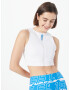 GUESS Sport top albastru deschis / alb - Pled.ro