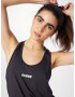 GUESS Sport top negru / alb - Pled.ro