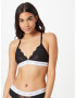 GUESS Sutien 'Belle' negru / alb - Pled.ro