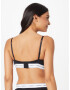 GUESS Sutien 'BELLE' negru / alb - Pled.ro