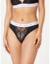 GUESS Tanga negru / alb - Pled.ro