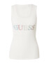 GUESS Top verde pastel / roz / roz deschis / alb - Pled.ro