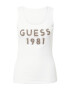 GUESS Top auriu / alb - Pled.ro