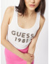 GUESS Top auriu / alb - Pled.ro