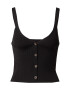 GUESS Top brodat 'Diane' negru - Pled.ro