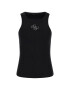 GUESS Top 'GUENDALINA' negru / argintiu - Pled.ro