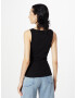 GUESS Top negru / alb - Pled.ro