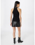 GUESS Top negru / transparent - Pled.ro