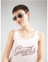 GUESS Top roz pastel / roz deschis / argintiu - Pled.ro