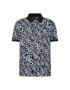 GUESS Tricou 'AIRDIN' bleumarin / gri bazalt / gri deschis - Pled.ro