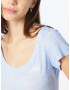 GUESS Tricou albastru amestec - Pled.ro