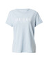 GUESS Tricou albastru deschis / alb - Pled.ro