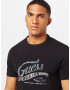 GUESS Tricou albastru deschis / negru / alb - Pled.ro