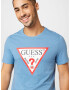 GUESS Tricou albastru deschis / roșu deschis / negru / alb - Pled.ro