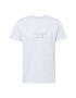 GUESS Tricou albastru pastel / portocaliu caisă / alb - Pled.ro