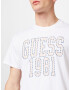 GUESS Tricou albastru / portocaliu / alb - Pled.ro