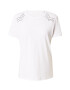 GUESS Tricou argintiu / alb - Pled.ro