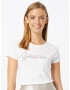 GUESS Tricou argintiu / alb - Pled.ro