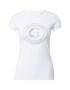 GUESS Tricou argintiu / alb - Pled.ro