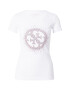 GUESS Tricou auriu / alb murdar - Pled.ro