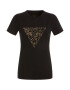 GUESS Tricou auriu / negru - Pled.ro