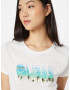 GUESS Tricou azuriu / oliv / verde pin / alb - Pled.ro