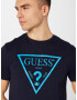 GUESS Tricou bleumarin / azur - Pled.ro