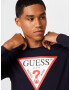 GUESS Tricou bleumarin / roșu / negru / alb - Pled.ro