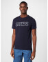 GUESS Tricou 'ERMAK' bleumarin / albastru porumbel / alb - Pled.ro