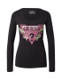 GUESS Tricou 'Floria' auriu - roz / verde / roz eozină / negru - Pled.ro