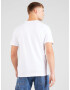 GUESS Tricou funcțional 'CALVIN' gri grafit / alb - Pled.ro