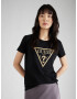 GUESS Tricou galben auriu / negru - Pled.ro