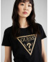 GUESS Tricou galben auriu / negru - Pled.ro