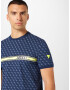 GUESS Tricou 'JAMEY' albastru / albastru deschis / galben / alb - Pled.ro