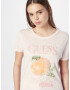 GUESS Tricou kaki / portocaliu / roz / roz pastel - Pled.ro