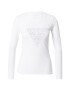 GUESS Tricou 'LIDIA' argintiu / alb - Pled.ro