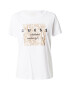 GUESS Tricou maro / negru / alb - Pled.ro