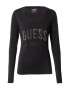 GUESS Tricou 'MIRELA' negru / argintiu - Pled.ro