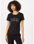 GUESS Tricou 'MIRELA' negru / argintiu - Pled.ro